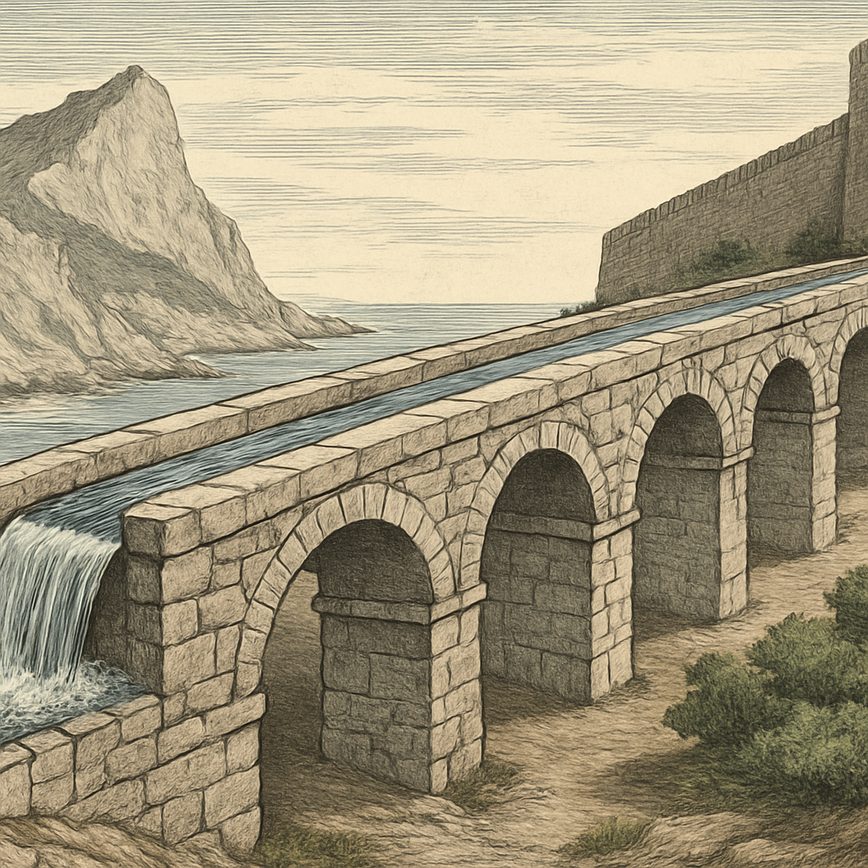 Gibraltar water supply history