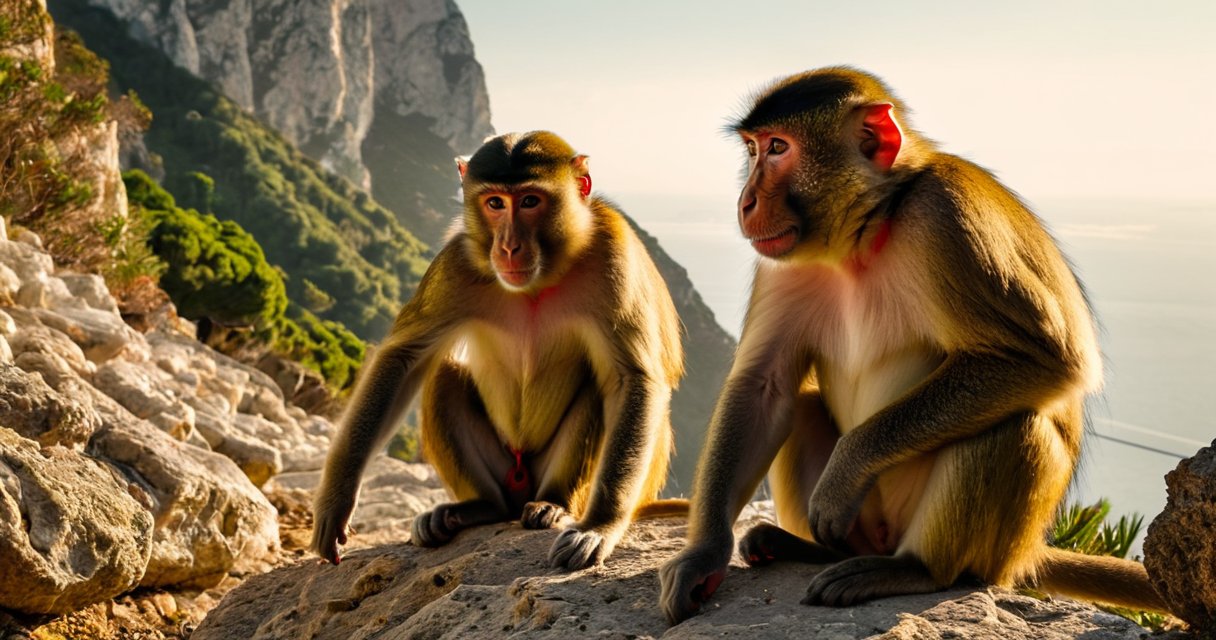 Barbary macaques Gibraltar history legends