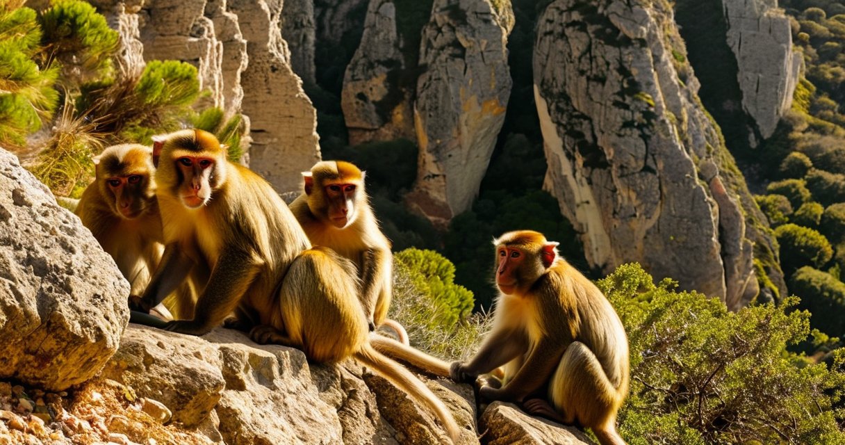 Barbary macaques Gibraltar history legends