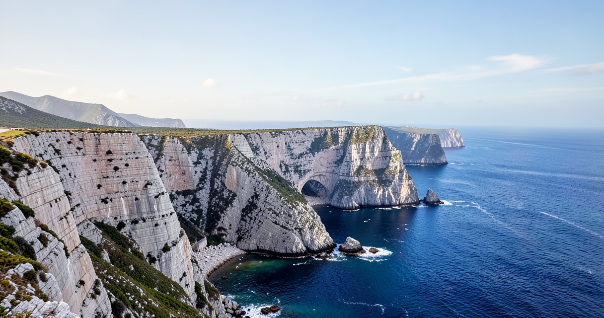 Rock Formation Process Geology of Gibraltar Cliffs